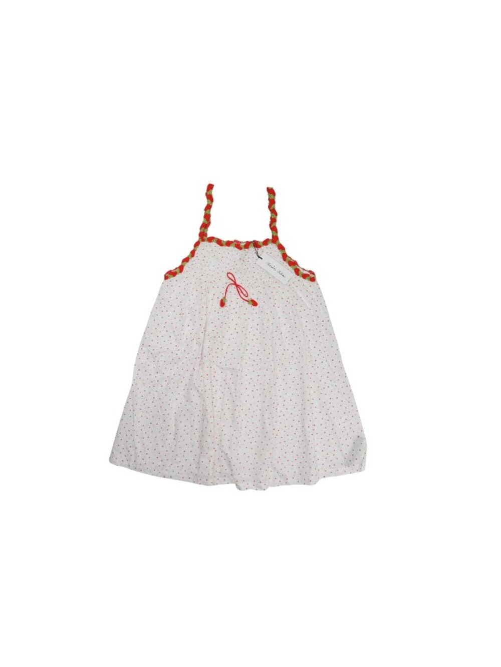 Frankies Bikinis Coppola Gauze Mini Dress in Tiny Berry
